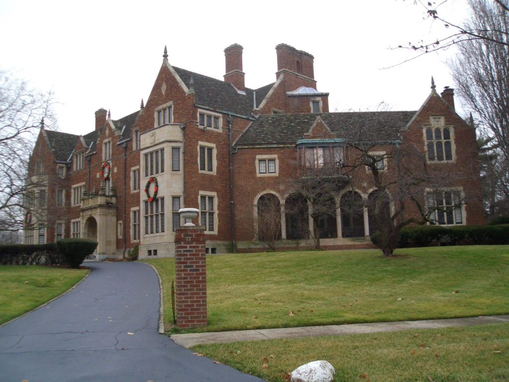 For Sale The Mansion The Largest Home in Detroit, Michigan